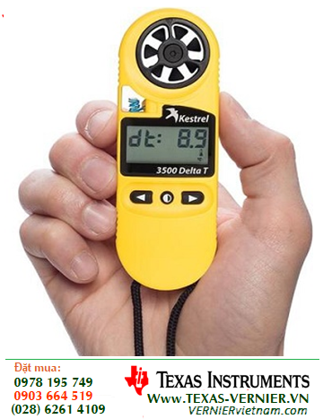 Kestrel 3500DT _Máy đo vi khí hậu và quan trắc thời tiết Kestrel 3500 Delta-T Weather Meter chính hảng, Xuất xứ USA) /HÀNG CÓ SẲN